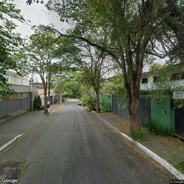 Imagem estática do "Street View" da localização