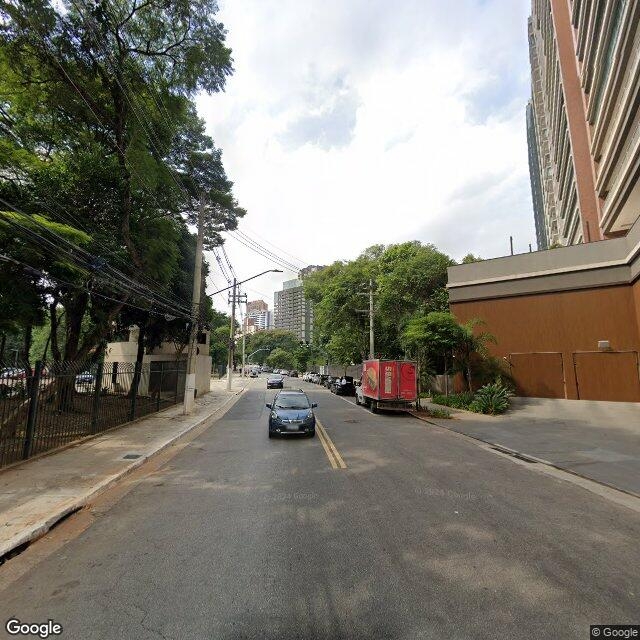 Imagem estática do "Street View" da localização