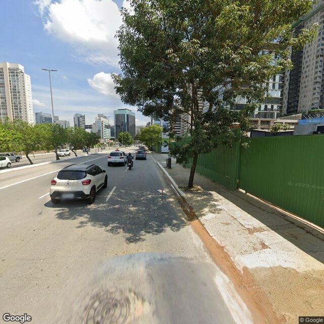 Imagem estática do "Street View" da localização