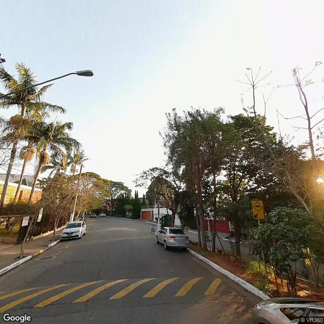 Imagem estática do "Street View" da localização