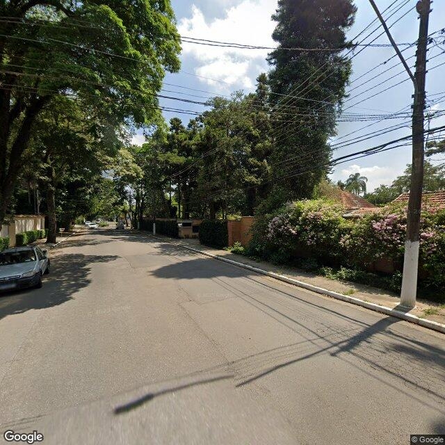 Imagem estática do "Street View" da localização