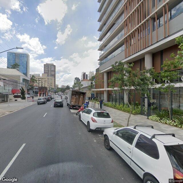 Imagem estática do "Street View" da localização