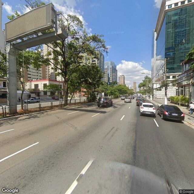 Imagem estática do "Street View" da localização