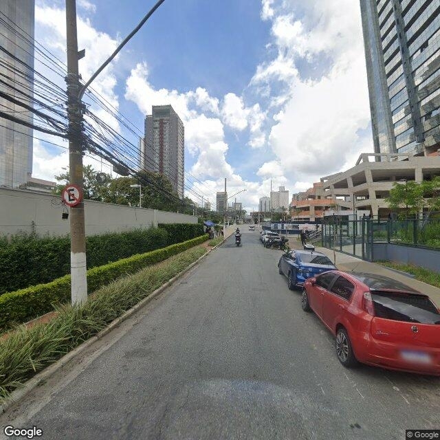 Imagem estática do "Street View" da localização