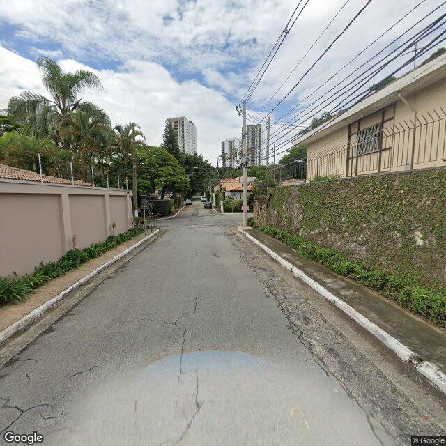 Imagem estática do "Street View" da localização