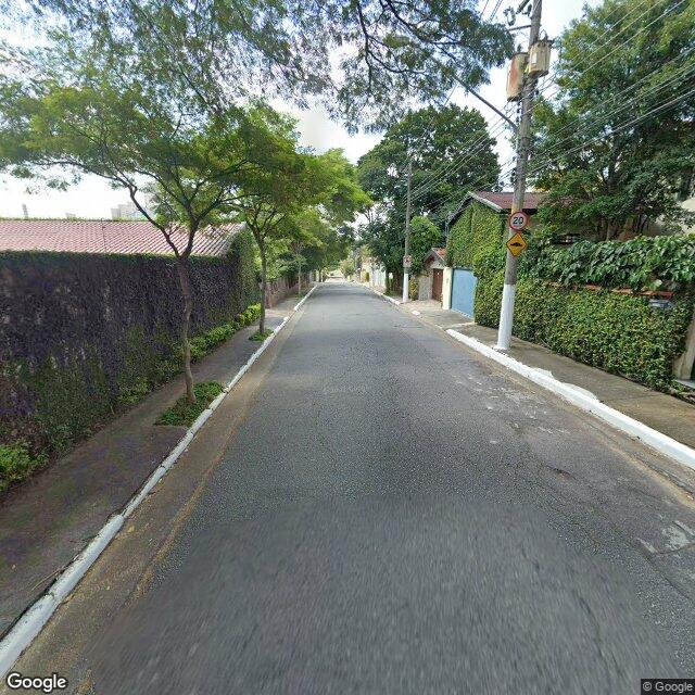 Imagem estática do "Street View" da localização