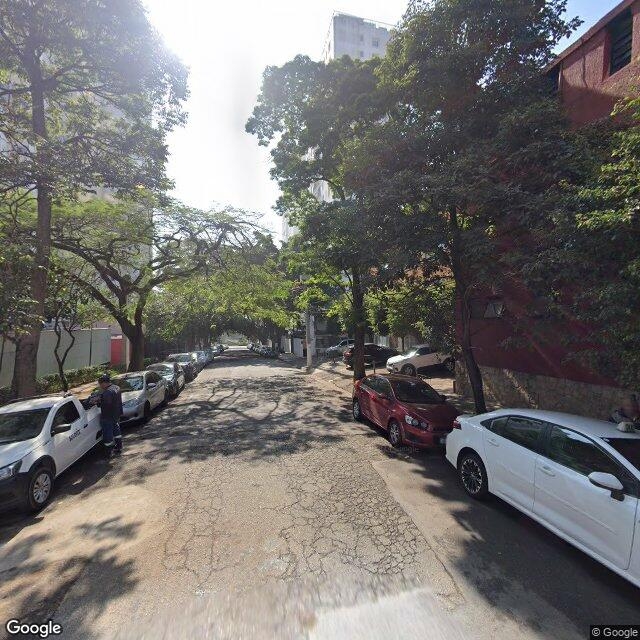 Imagem estática do "Street View" da localização