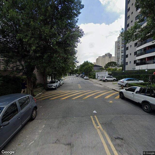 Imagem estática do "Street View" da localização