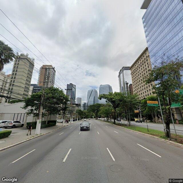 Imagem estática do "Street View" da localização