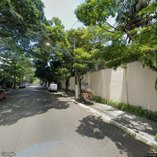 Imagem estática do "Street View" da localização