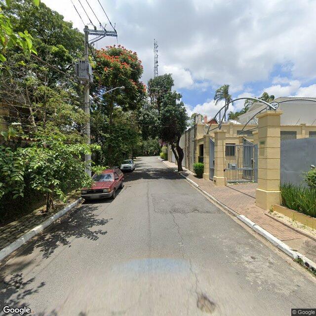 Imagem estática do "Street View" da localização