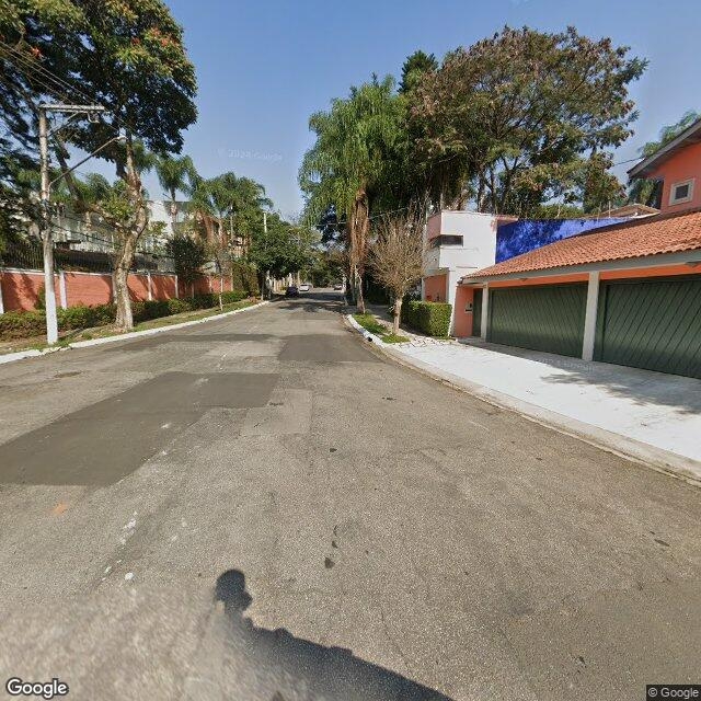 Imagem estática do "Street View" da localização