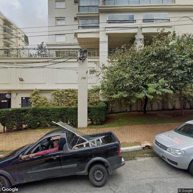 Imagem estática do "Street View" da localização