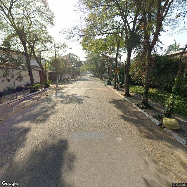 Imagem estática do "Street View" da localização