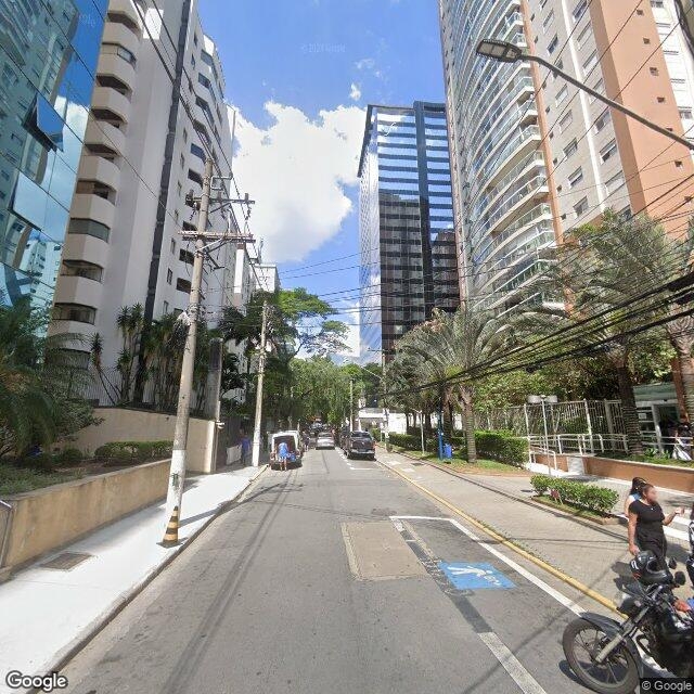 Imagem estática do "Street View" da localização