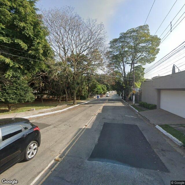 Imagem estática do "Street View" da localização