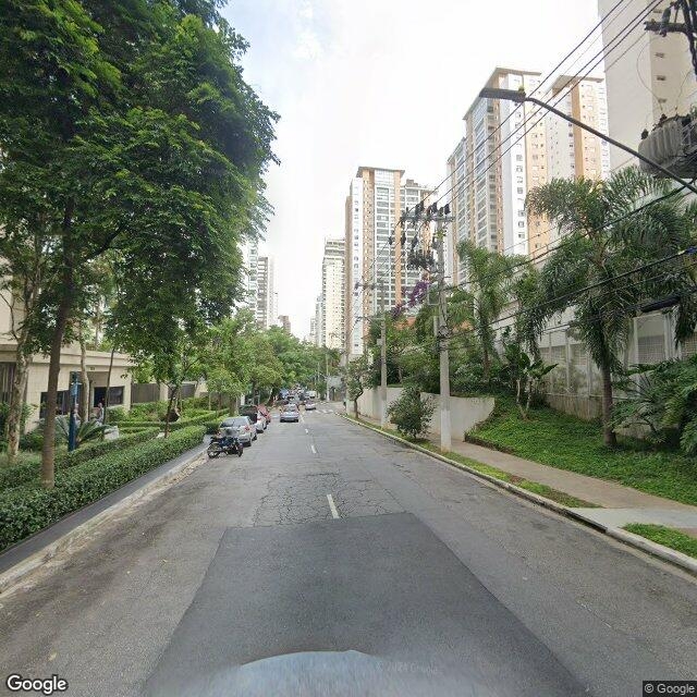 Imagem estática do "Street View" da localização