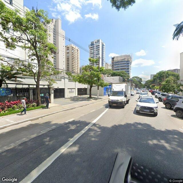 Imagem estática do "Street View" da localização