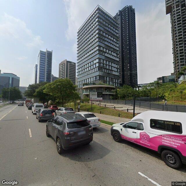 Imagem estática do "Street View" da localização