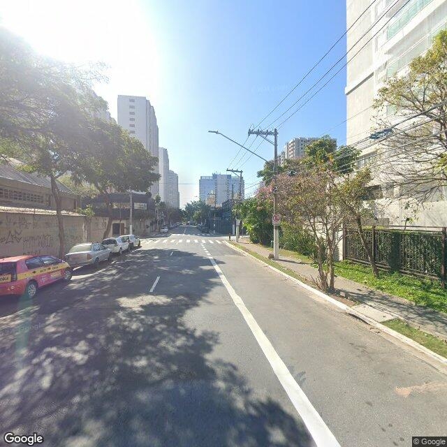 Imagem estática do "Street View" da localização