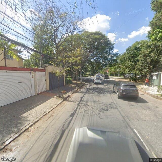 Imagem estática do "Street View" da localização