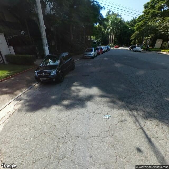 Imagem estática do "Street View" da localização