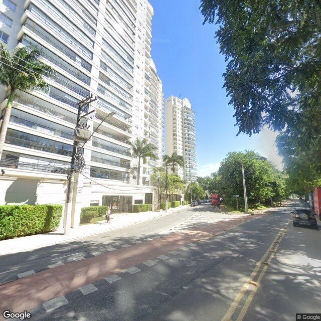 Imagem estática do "Street View" da localização