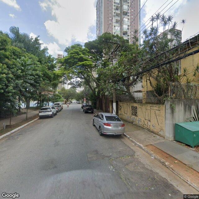 Imagem estática do "Street View" da localização