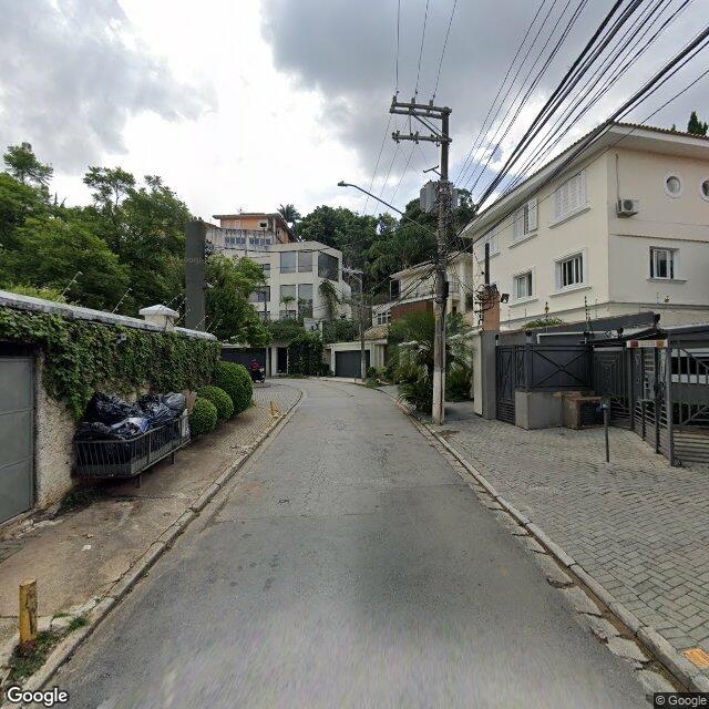 Imagem estática do "Street View" da localização