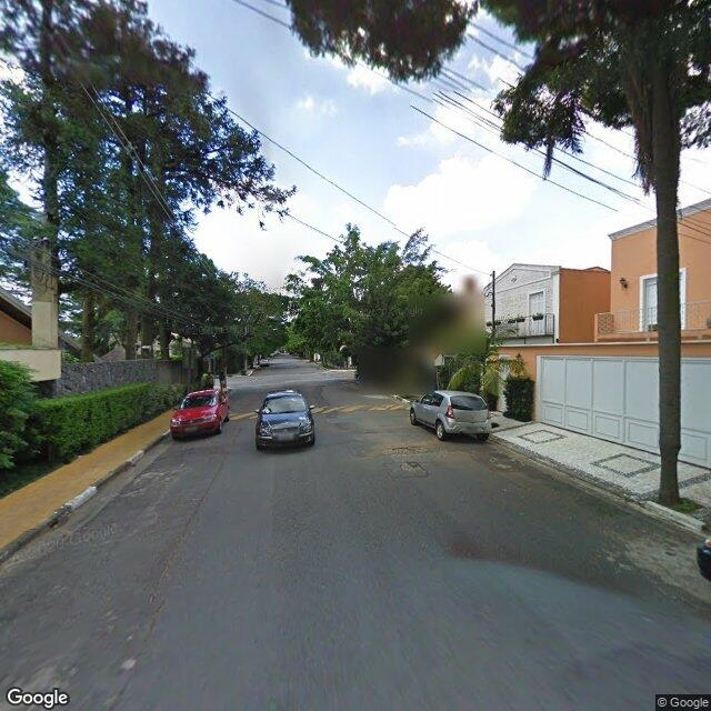 Imagem estática do "Street View" da localização