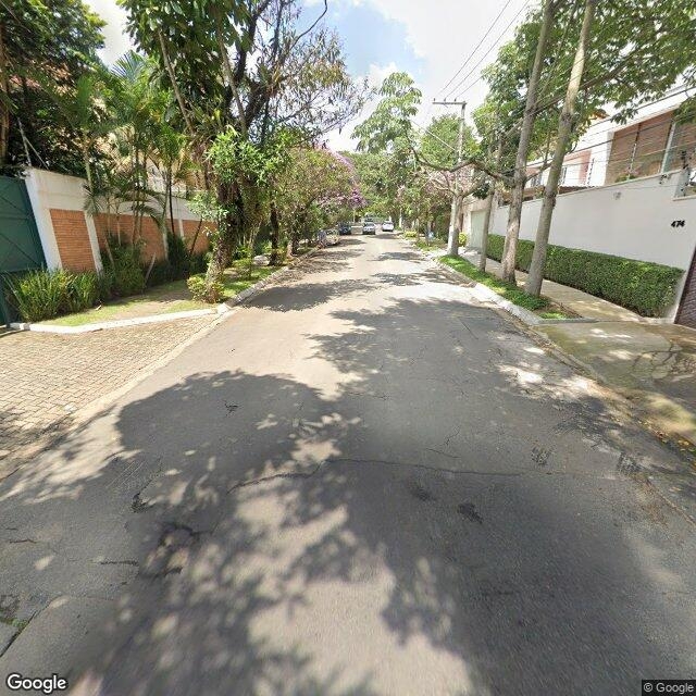 Imagem estática do "Street View" da localização