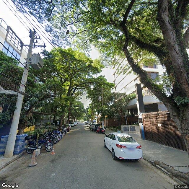 Imagem estática do "Street View" da localização