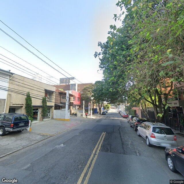 Imagem estática do "Street View" da localização