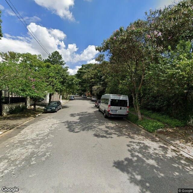 Imagem estática do "Street View" da localização