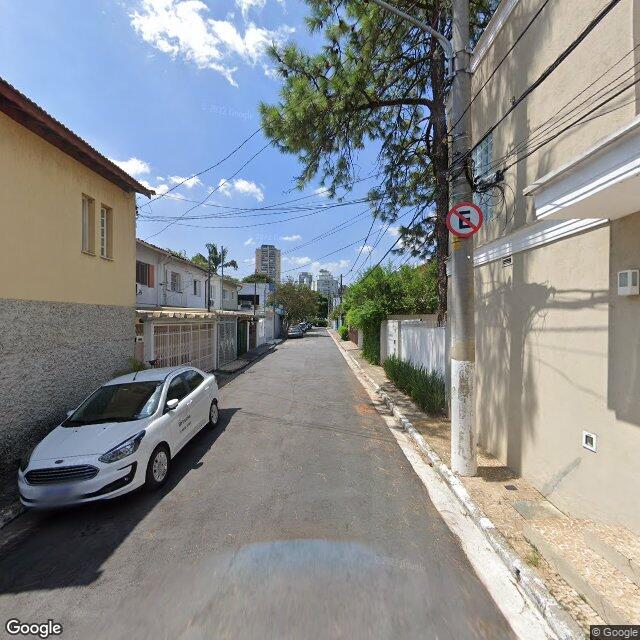 Imagem estática do "Street View" da localização