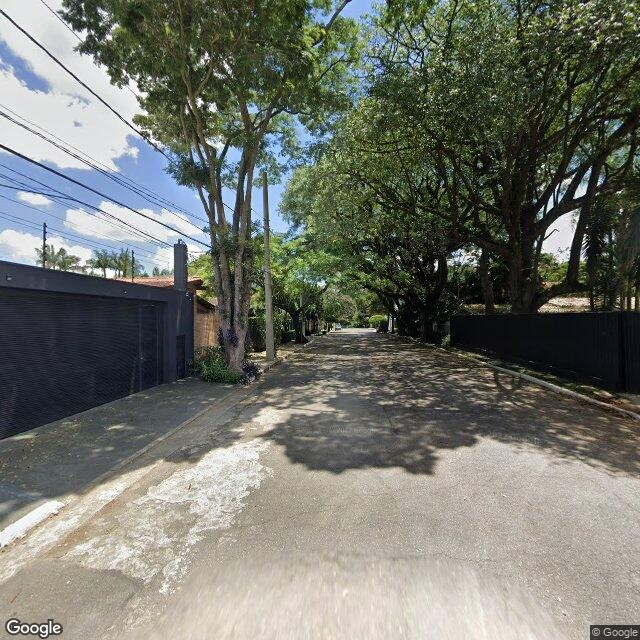 Imagem estática do "Street View" da localização