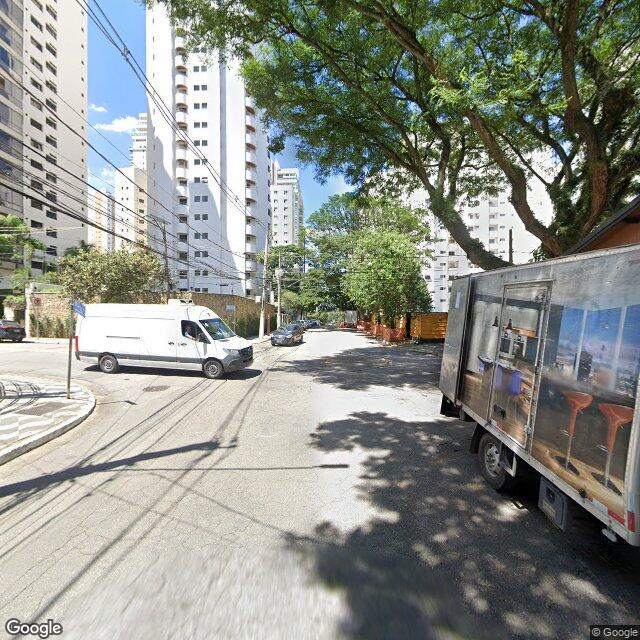 Imagem estática do "Street View" da localização