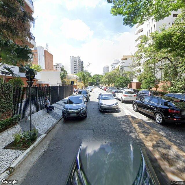 Imagem estática do "Street View" da localização