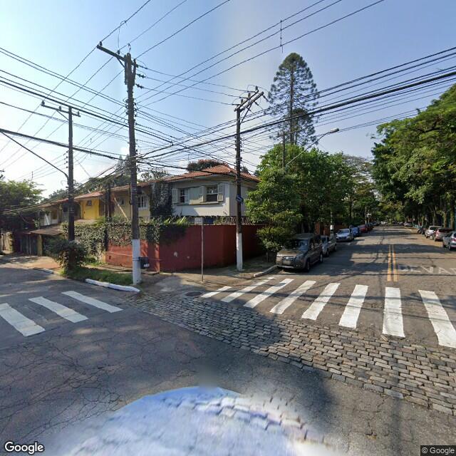 Imagem estática do "Street View" da localização