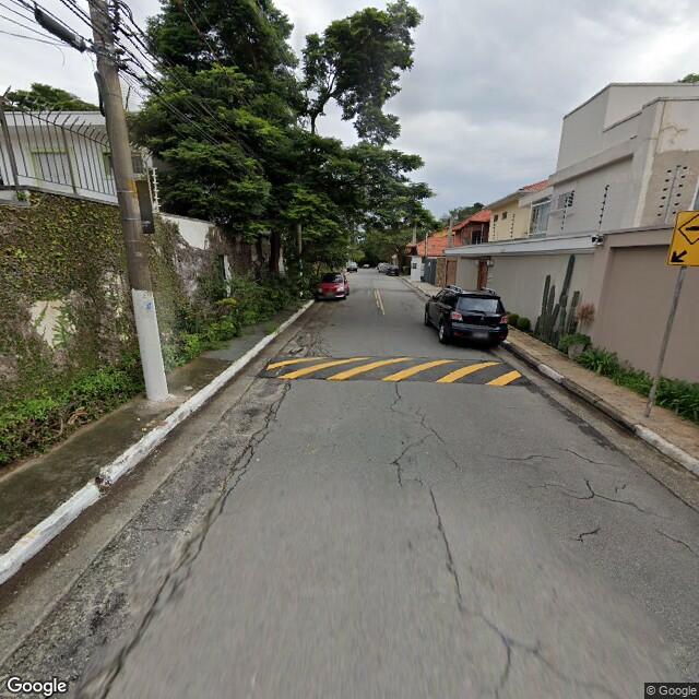 Imagem estática do "Street View" da localização