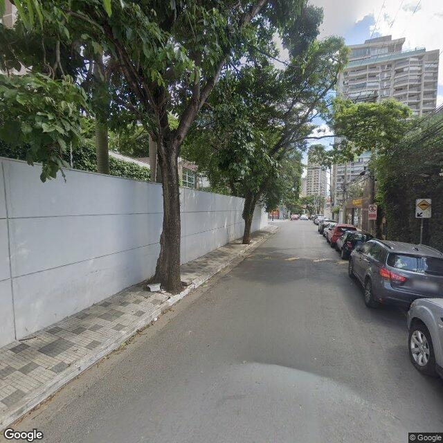 Imagem estática do "Street View" da localização