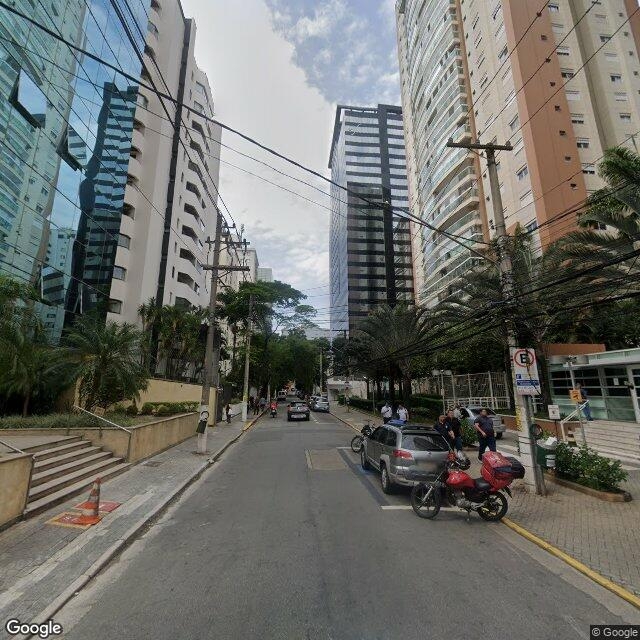 Imagem estática do "Street View" da localização