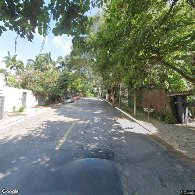 Imagem estática do "Street View" da localização