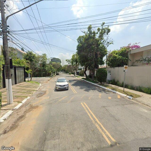 Imagem estática do "Street View" da localização