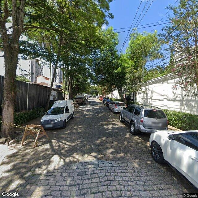 Imagem estática do "Street View" da localização