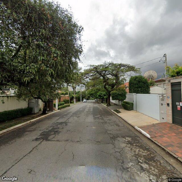 Imagem estática do "Street View" da localização