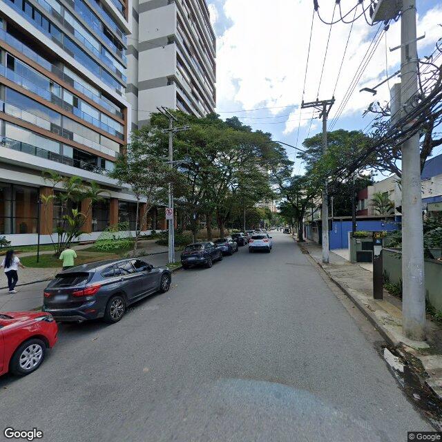 Imagem estática do "Street View" da localização