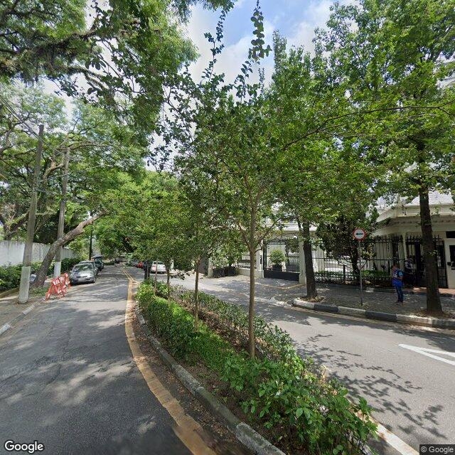 Imagem estática do "Street View" da localização