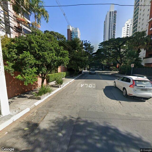 Imagem estática do "Street View" da localização