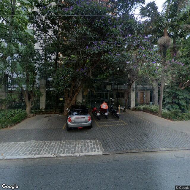 Imagem estática do "Street View" da localização